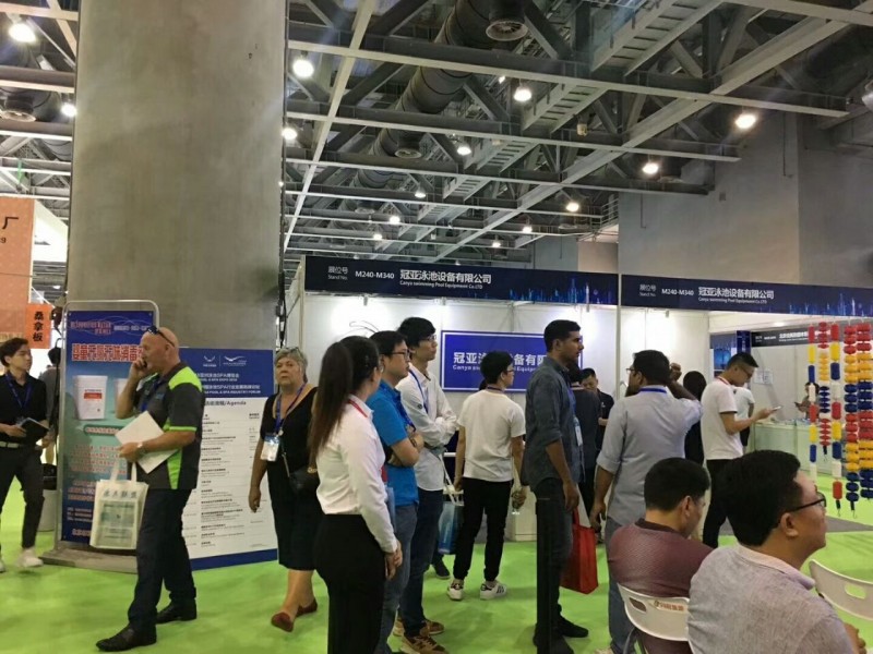 名企聚首廣州，2018亞洲泳池SPA博覽會昨日開幕