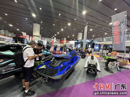 2024亞洲游艇展在廣交會展館開幕。程景偉 攝